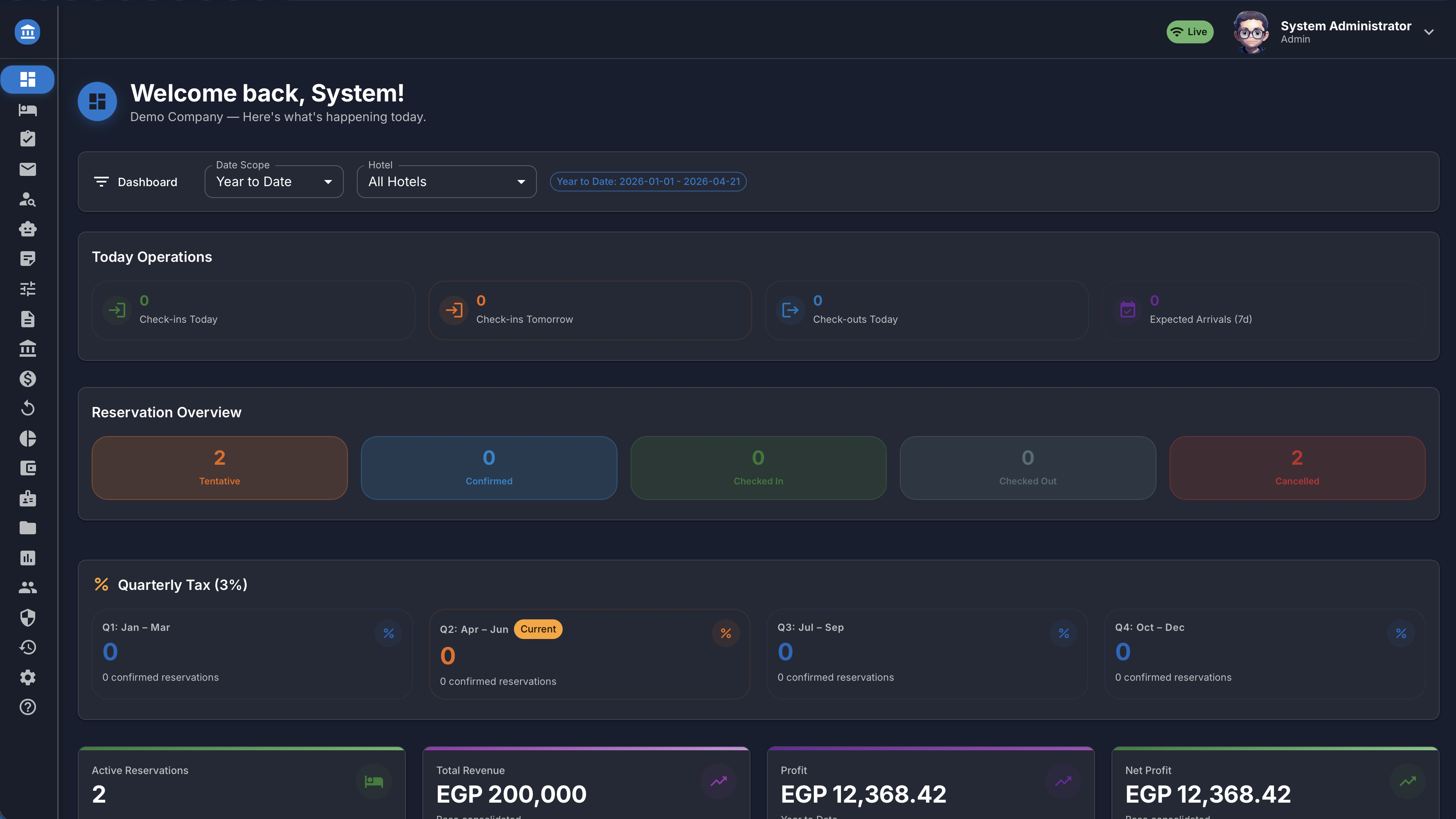SaaS Dashboard